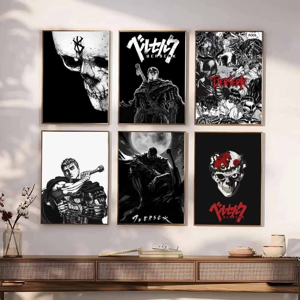 Home Bar And Restaurant - Anime B-berserk Poster, Papierdruck, für Zuhause,