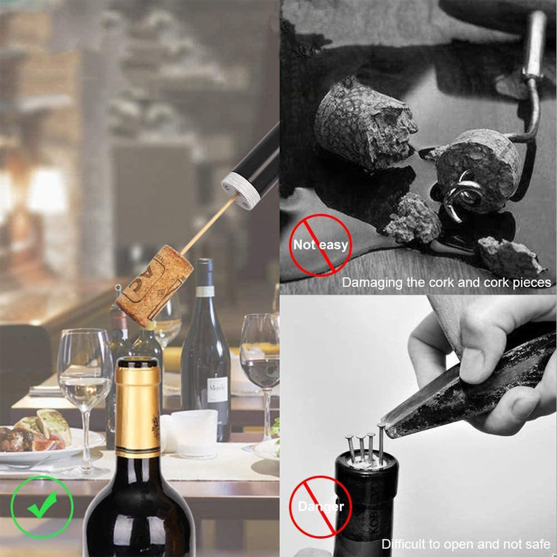 Tragbarer Weinflaschenöffner,  – Wine Preservation Pump Bewertung und Preis