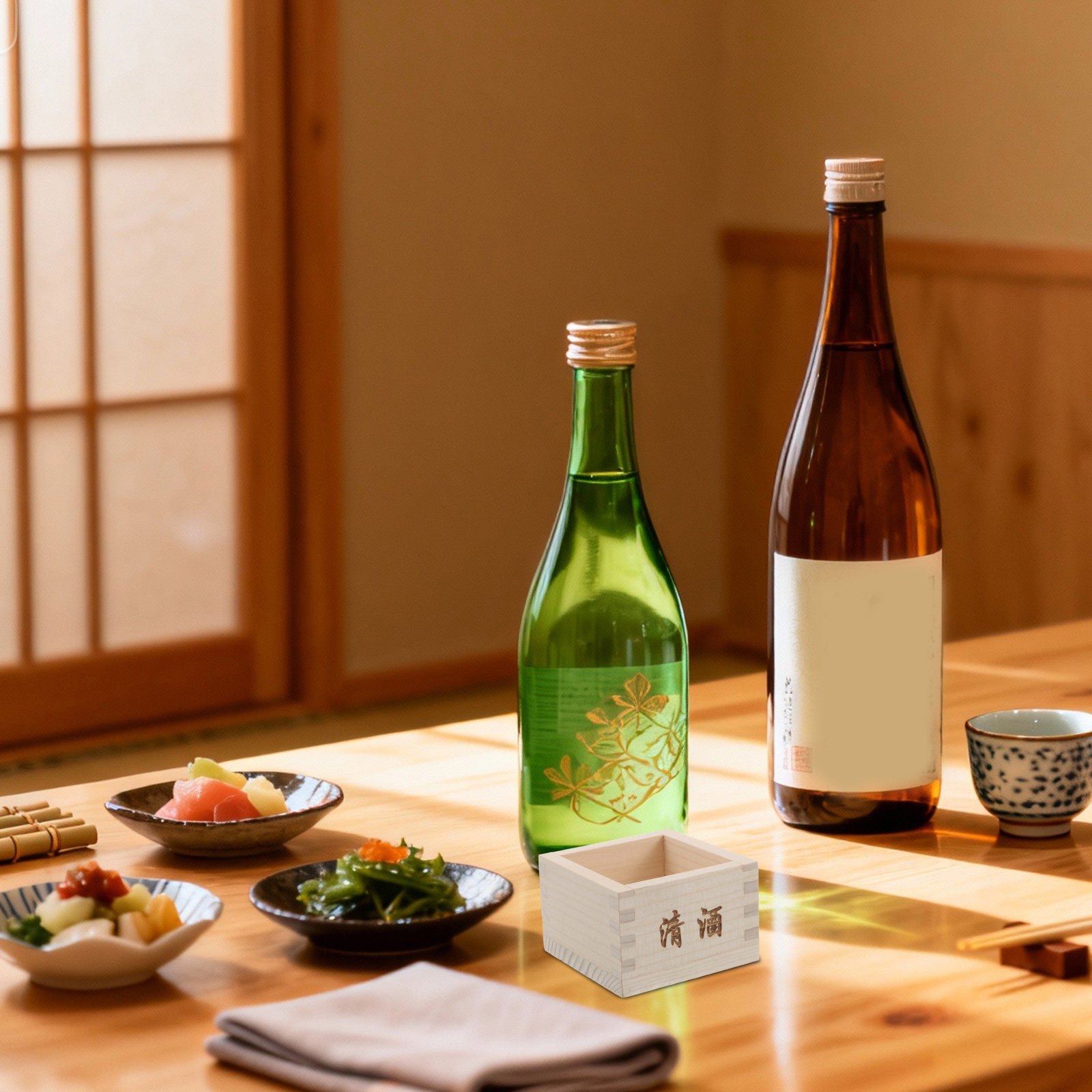 2-teiliges japanisches Sake-Ma – Home Bar Set Bewertung und Preis