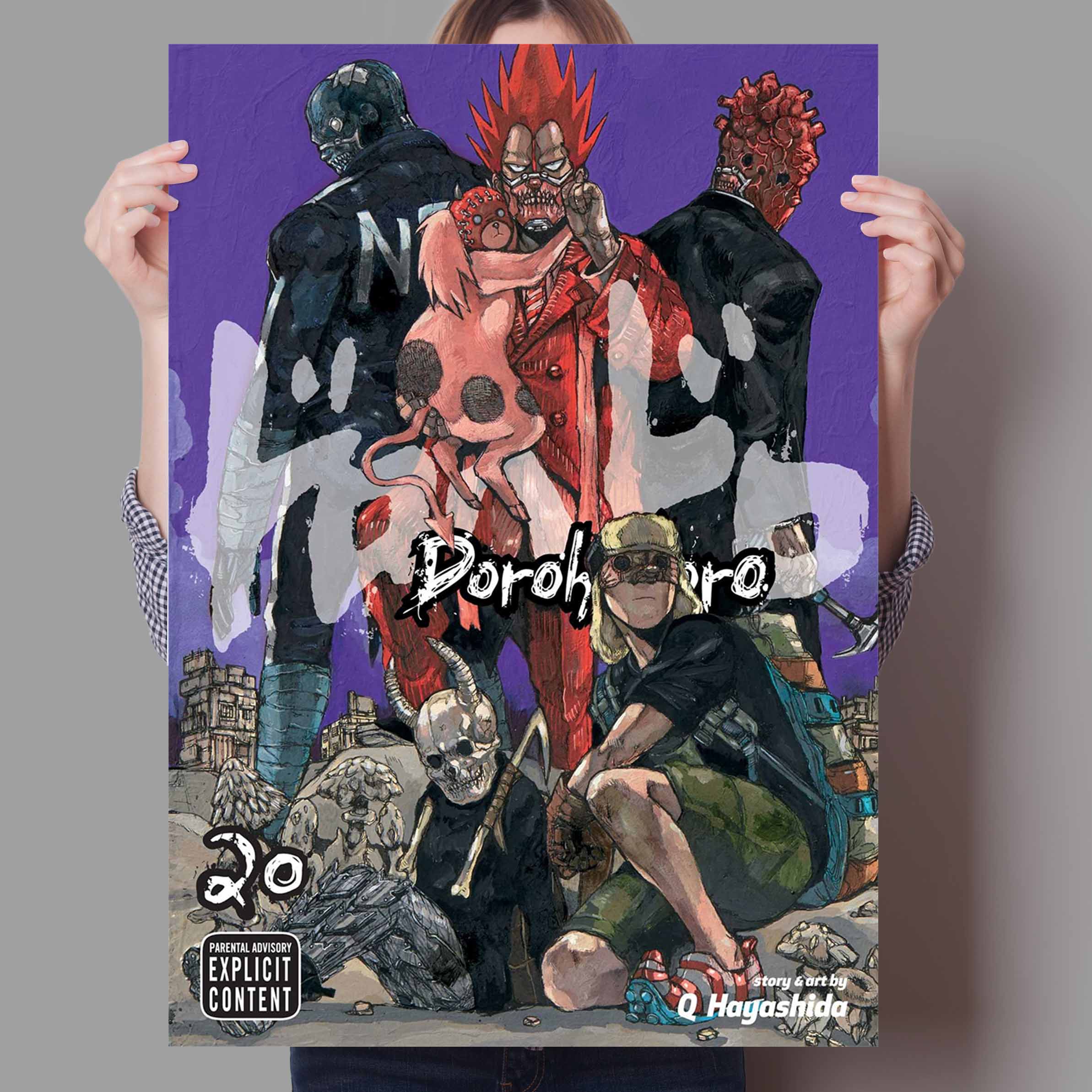 Anime Vintage Dorohedoro Poste – Home Bar Seating Bewertung und Preis