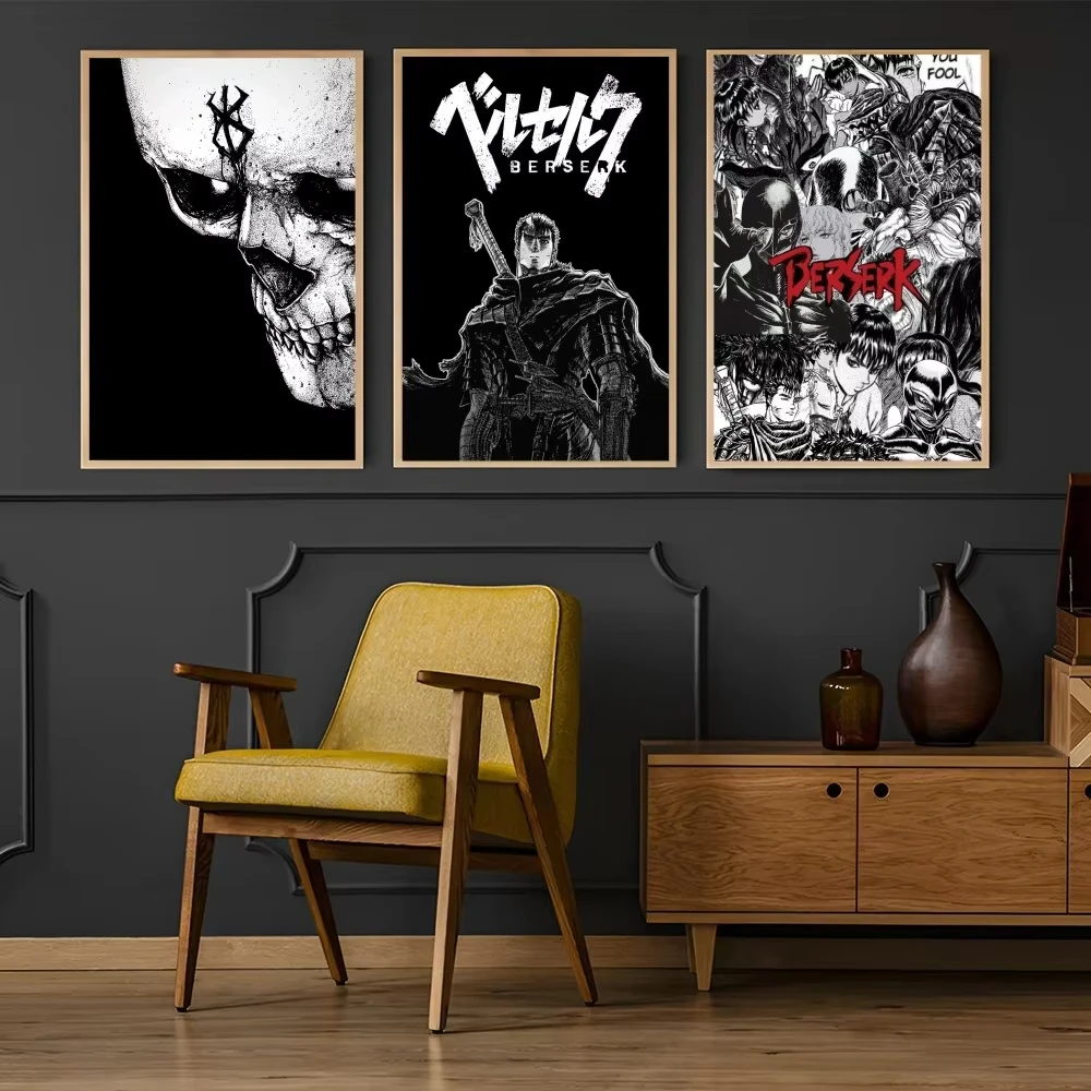 Anime B-berserk Poster, Papier – Home Bar And Restaurant Bewertung und Preis